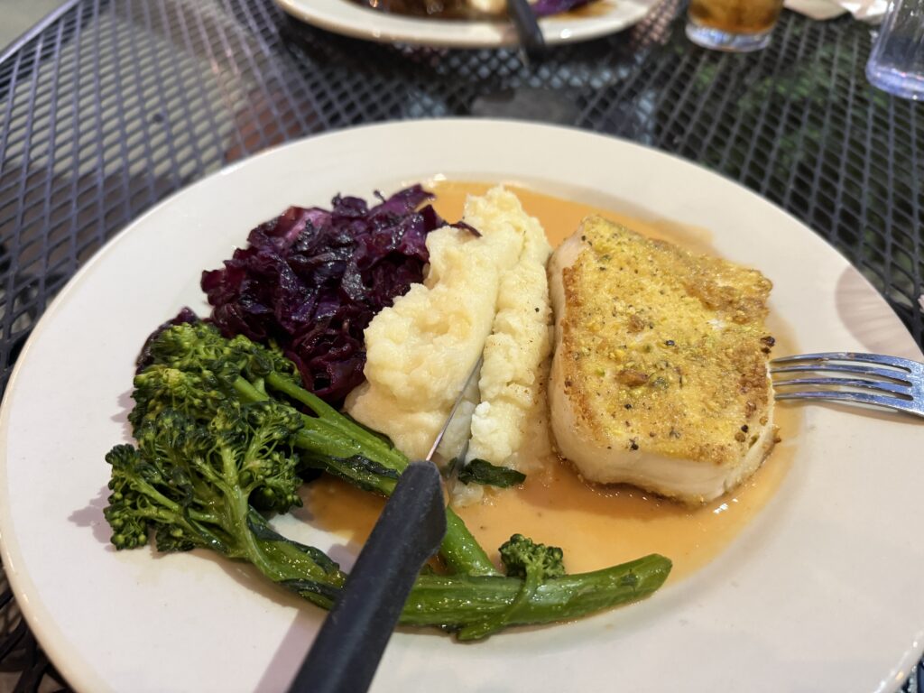 Dinner at Toomey's