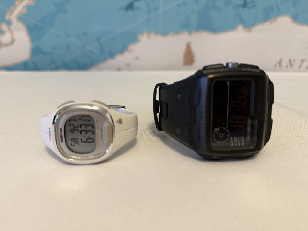 Spa-friendly water-resistant watch – protects against heat, humidity, and water exposure.