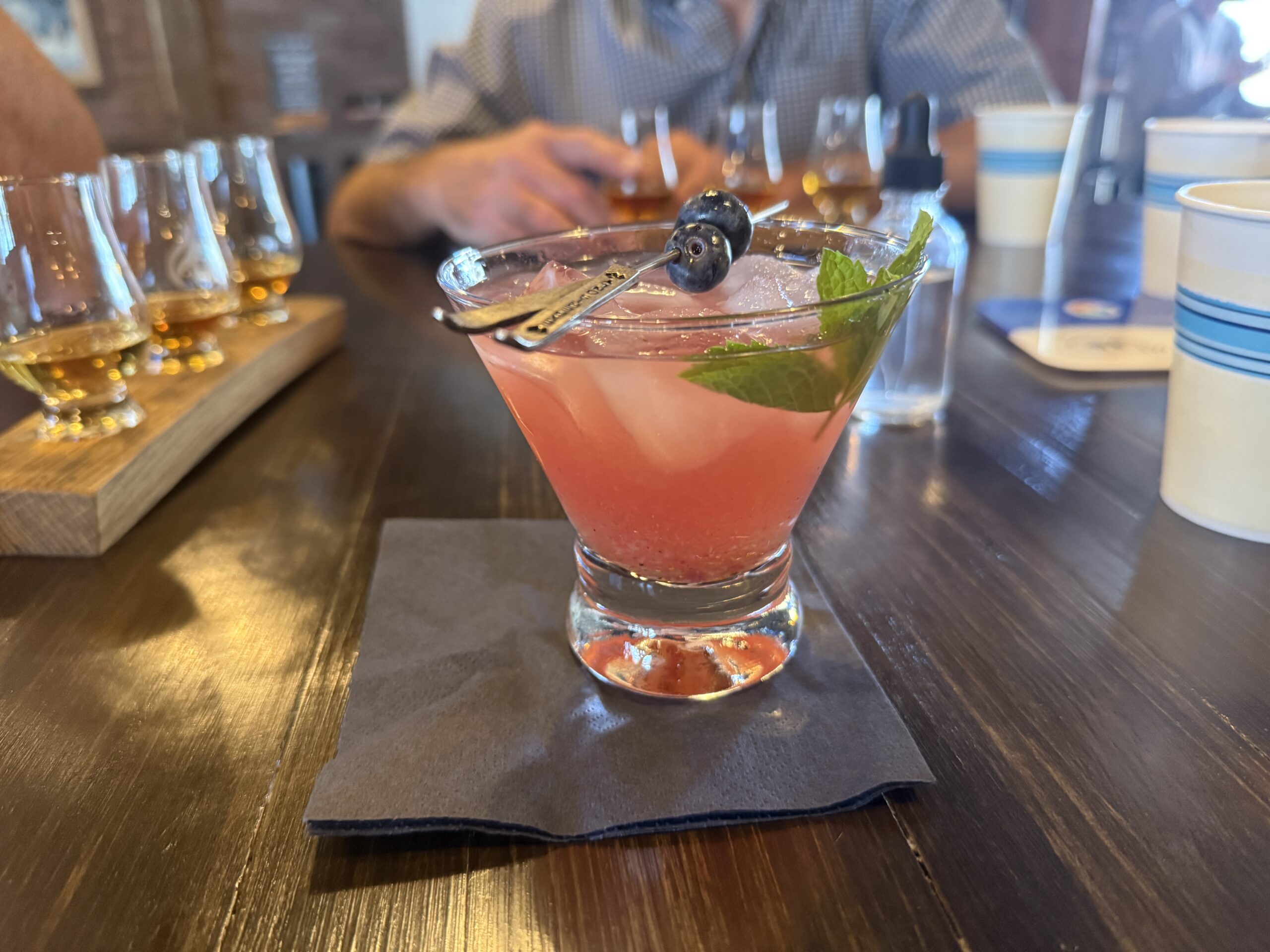 Bourbon Blueberry Smash