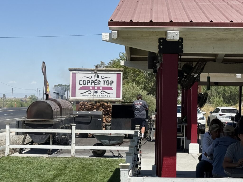 Copper Top BBQ in Big Pine for the best tri-tip