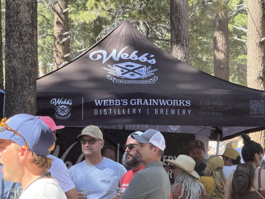 Bluesapalooza Beer Tasting Webb's Grainworks Brewery in Mammoth Lakes, CA.